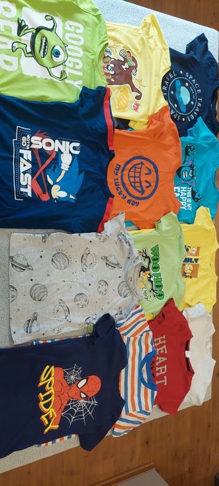 Duża paka dla przedszkolaka rozm.122 na lato