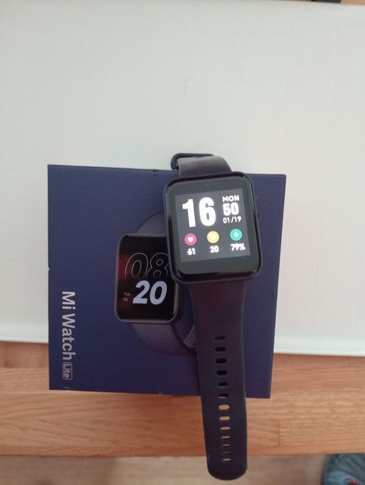 Relógio Xiaomi Lite 2 impecável c/ caixa e todos os acessórios