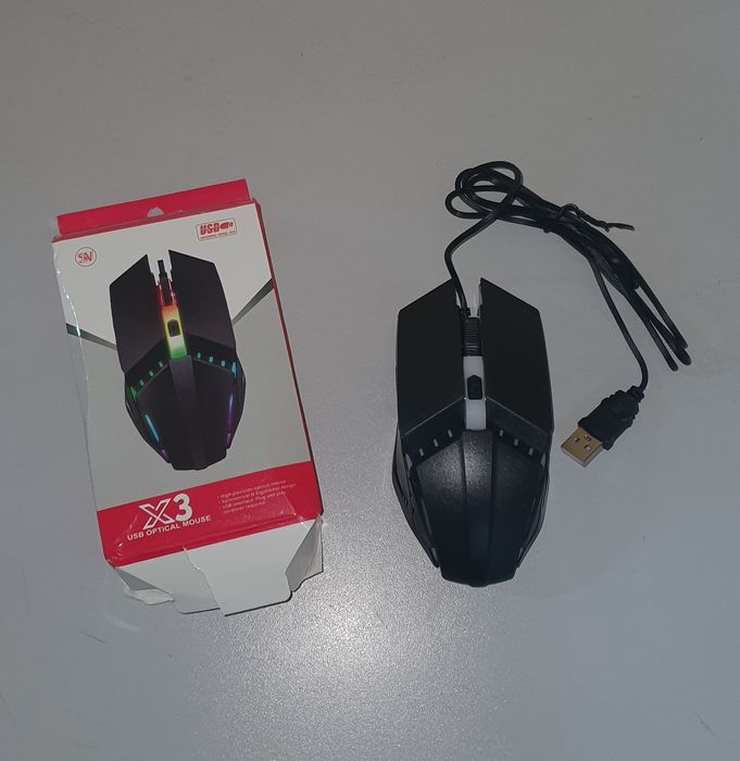 ...Комп'ютерна мишка провідна X3. Нова. В коробці...