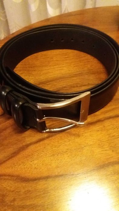 Pasek skórzany męski SOBIESKI - 130 cm