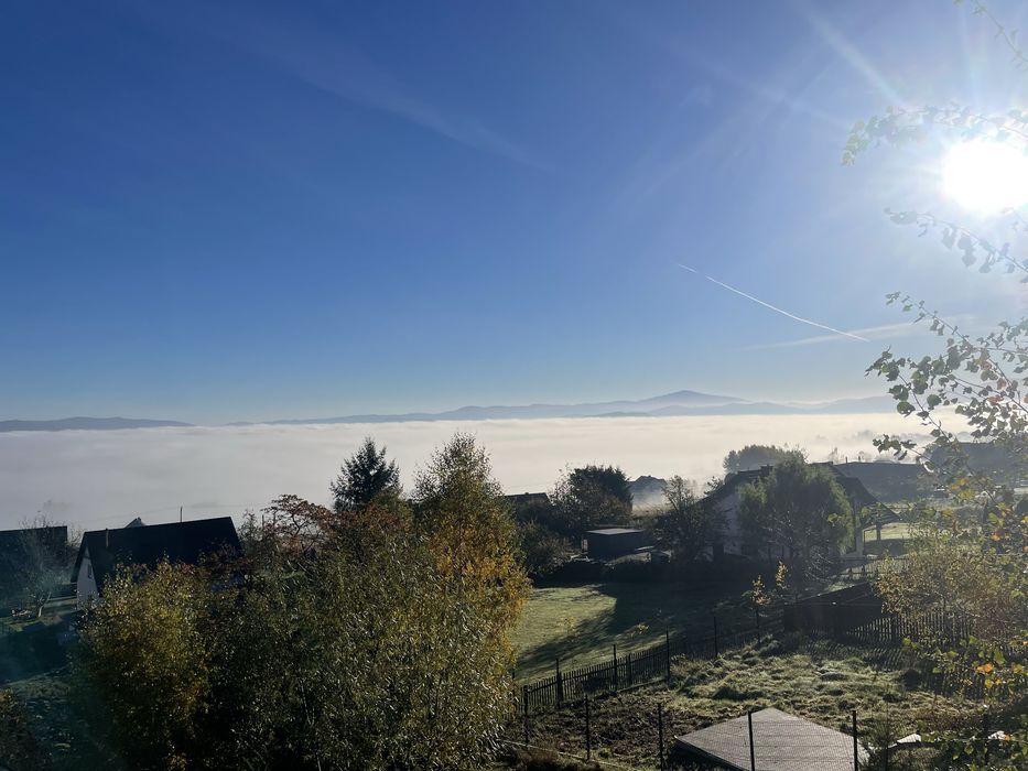 Domki z pięknym widokiem na góry i jezioro, balia, kominek k / Szczyrk