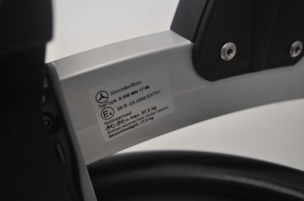 Bagażnik rowerowy Mercedes Bezn 2 rowery (026) idealny