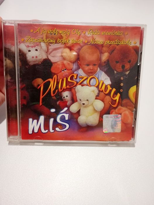Pluszowy miś płyta CD