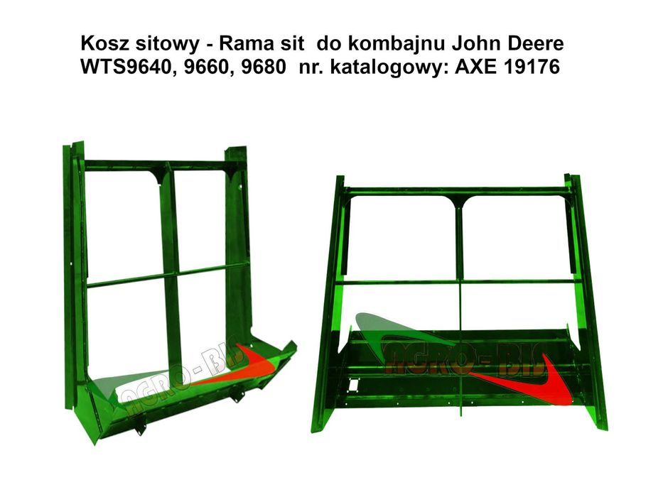 Rama sit - kosz sitowy AXE19176 do komb.John Deere