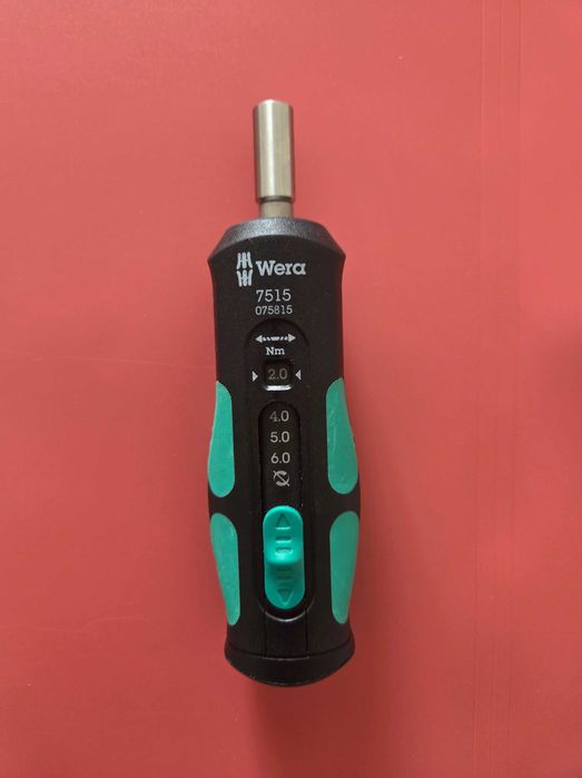 Wera Wkrętak dynamometryczny od 2,0 do 6,0 Nm.