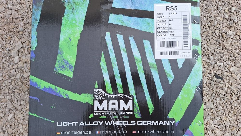 Nowe Alufelgi 4x100 R16 Renault Clio III IV V Captur Dacia Sandero