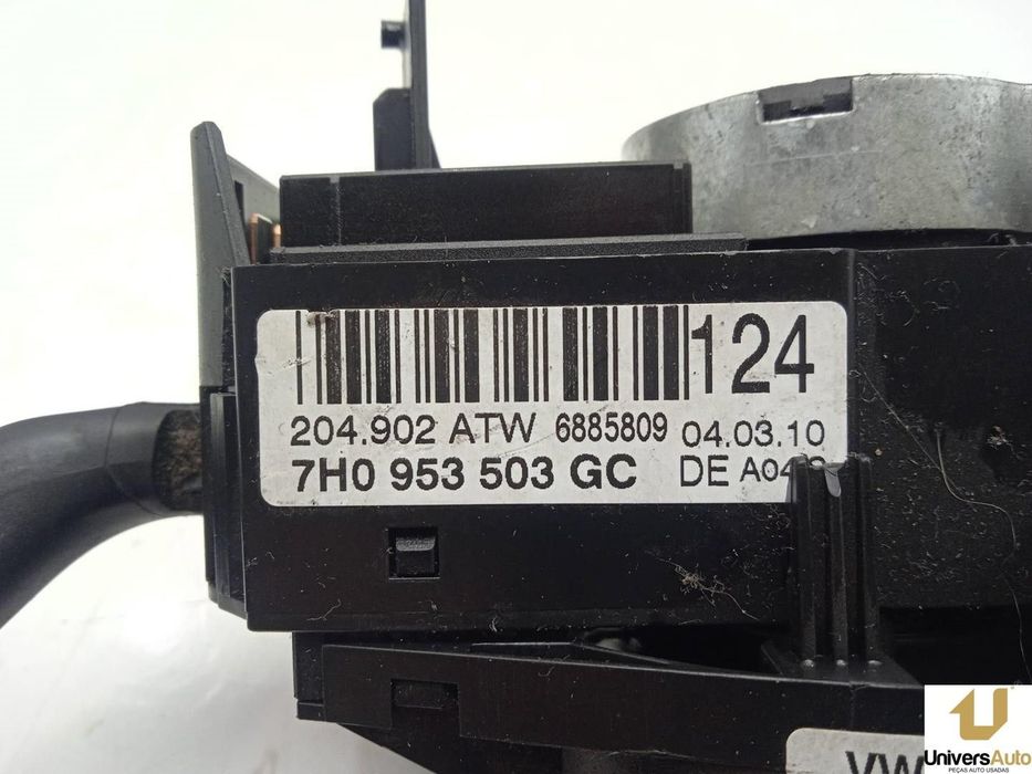 COMANDO LUZES SKODA FABIA II 2010 -7H0953503GC
