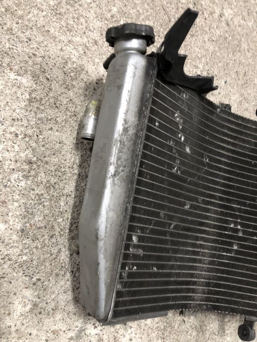 Kawasaki ZX6R 636 98 - 02 Chłodnica wody Wentylator Chłodnicy