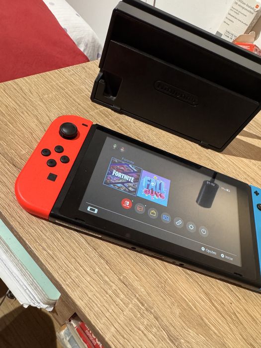 Nintendo switch pouco usada