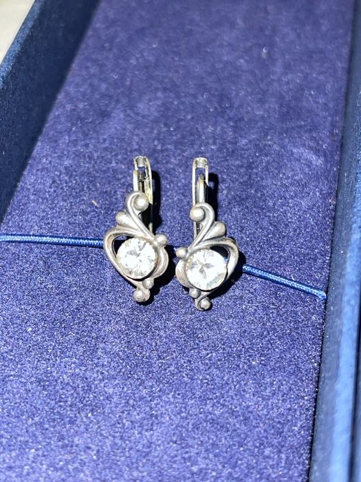 Серьги серебрянные