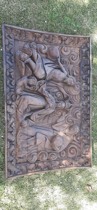 Painel de madeira