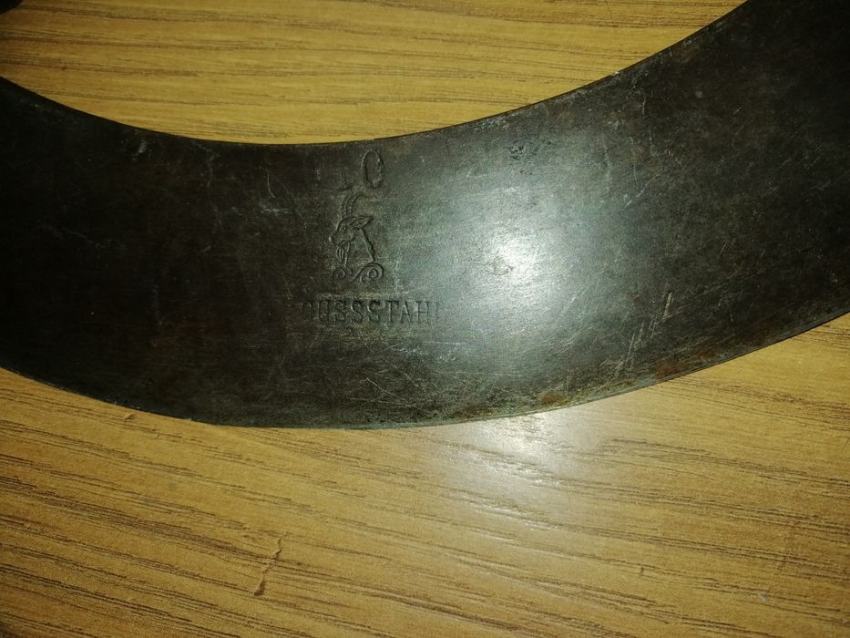 Stary tasak do ziół sygnowany