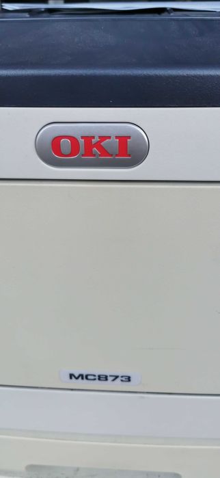 Drukarka wielofunkcyjna A3 OKI MC873 Laser kolor LAN ADF Czytaj opis