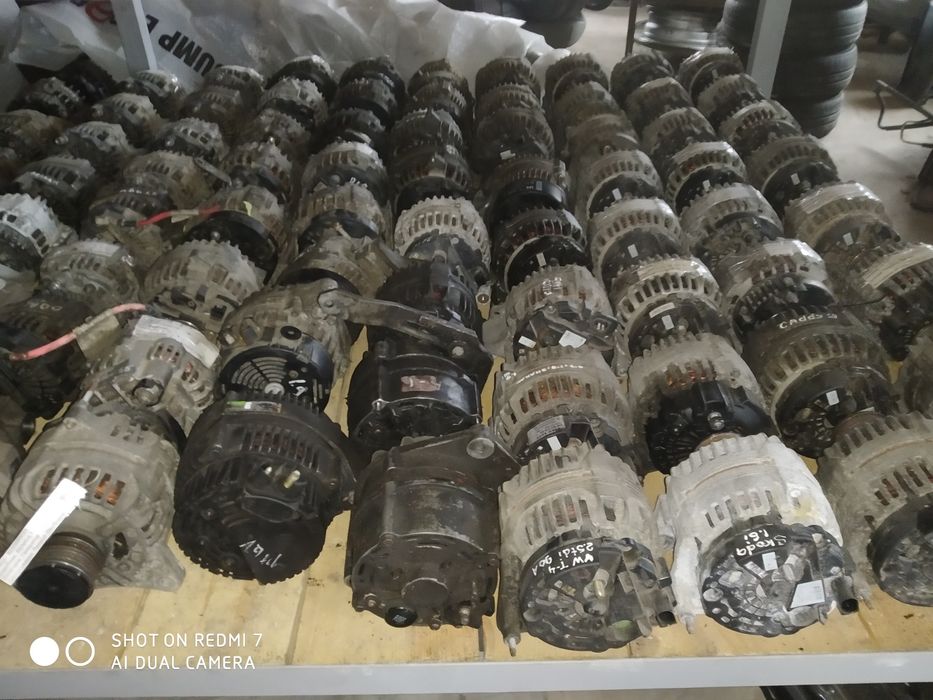 Генератори  Volkswagen/Renault/Opel/Fiat/Citroen/Mercedes