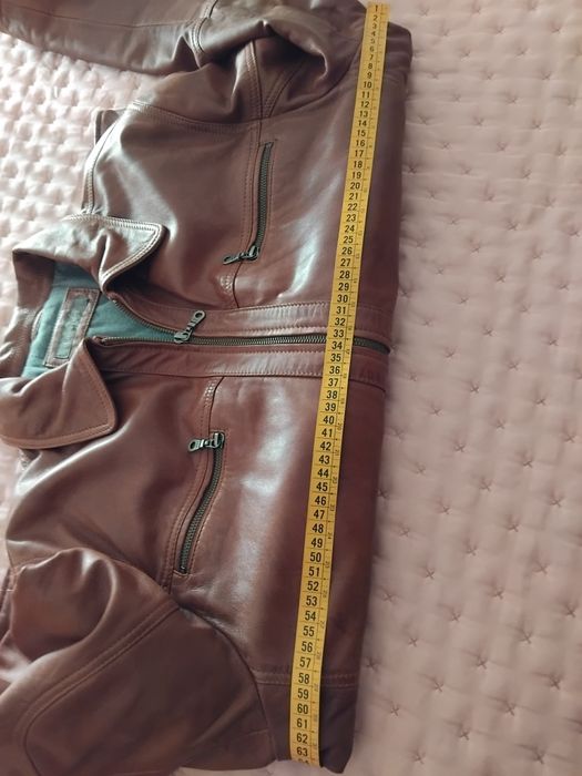 Casaco de pele homem