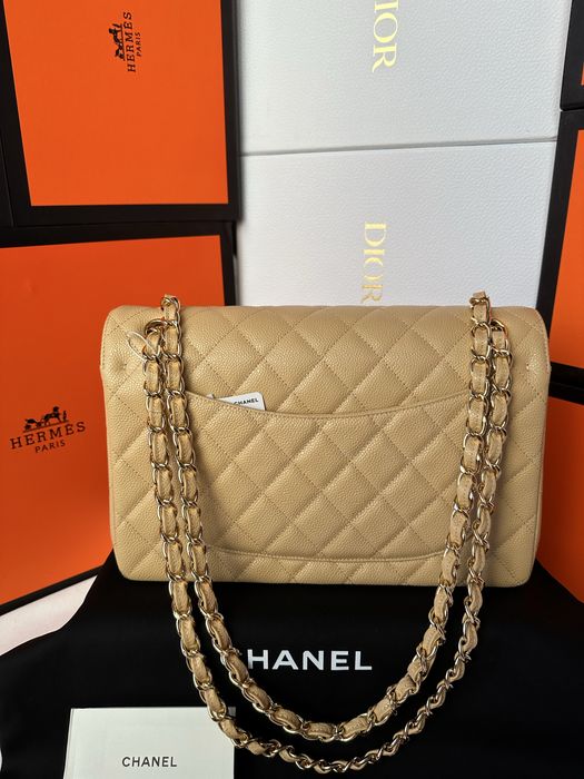 Chanel Flap Bag Jumbo Caviar