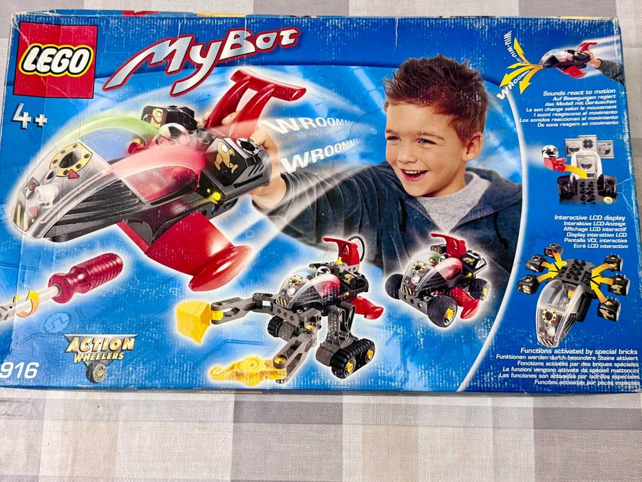 LEGO DUPLO 2916 MyBot Action Wheelers — lacrado (2000)