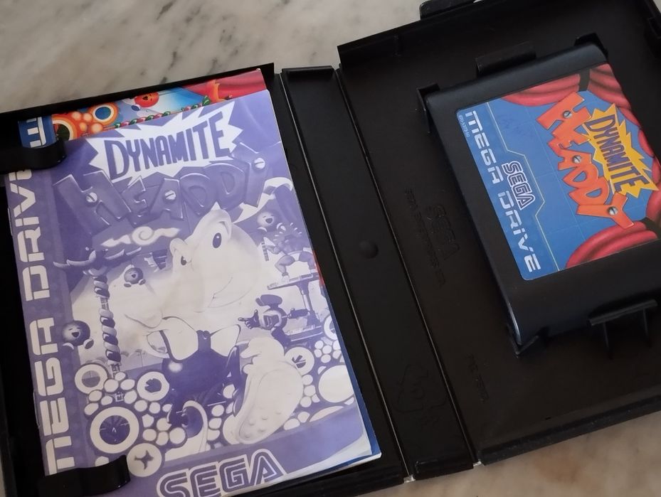 Dynamite Headdy Sega Mega Drive