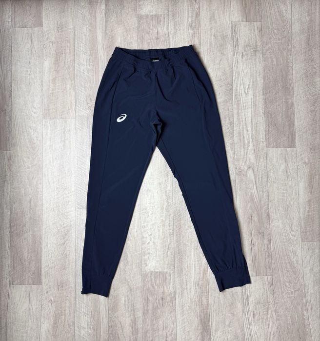 Спортивные штаны Asics Match Pant размер S оригинал синие мужские асикс бег run