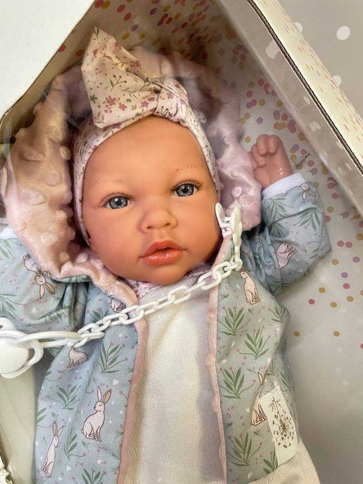 Пупс испанский Ane Rabbit Marina&Pau 1215, 42 см