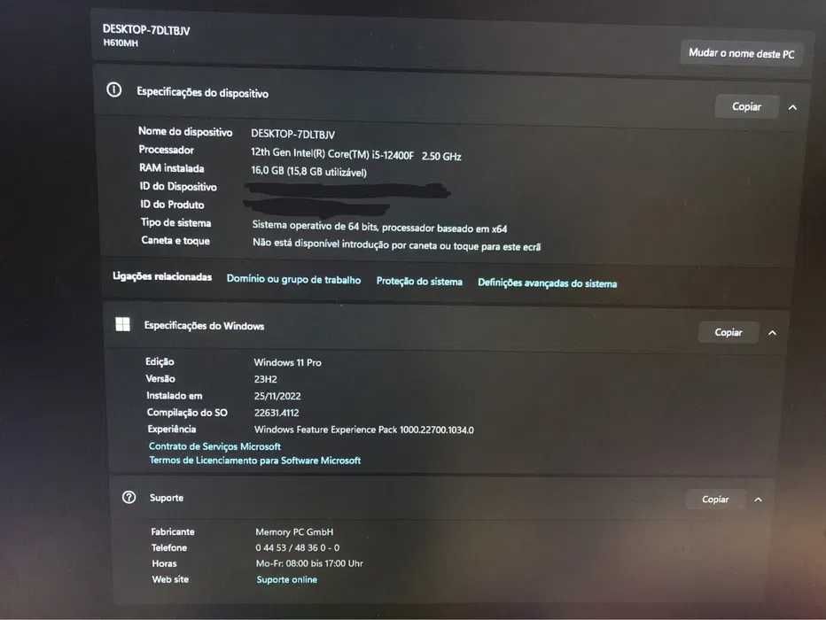 PC Gamer - 1 TB em excelente estado
