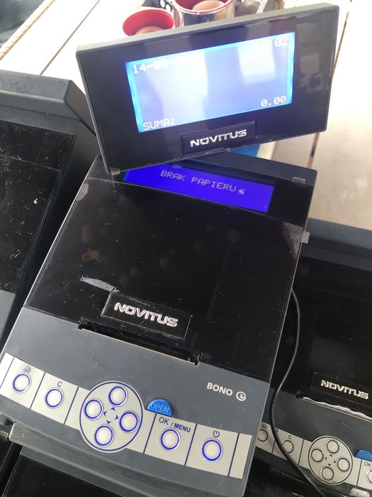 Kasa fiskalna Novitus Bono e używana,sprawne