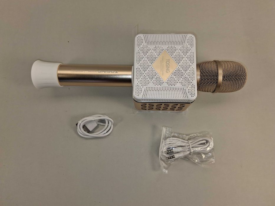 P161 Bezprzewodowy Mikrofon Do Karaoke Bluetooth Tosing Z Głośnikiem