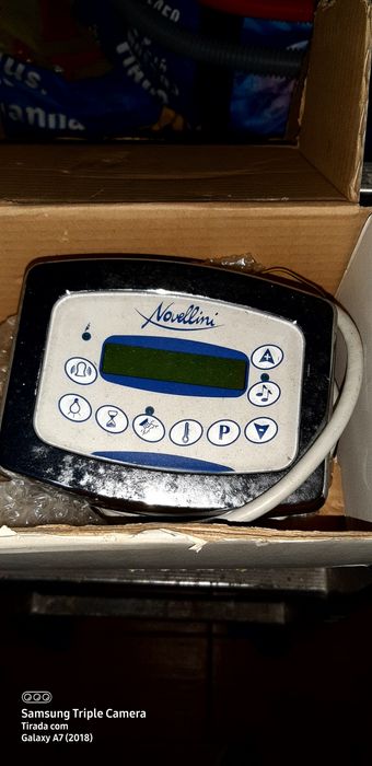 Comandos cabine hidro