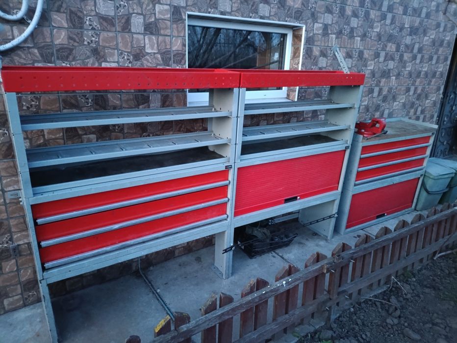 Wurth монтаж майстерня бус стелаж