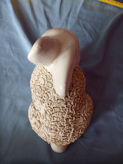 Królik zając ceramiczny