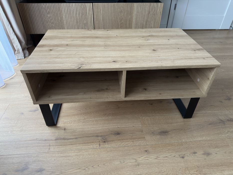 Ława Masimo 90cm dąb artisan metalowe czarne nóżki nowa