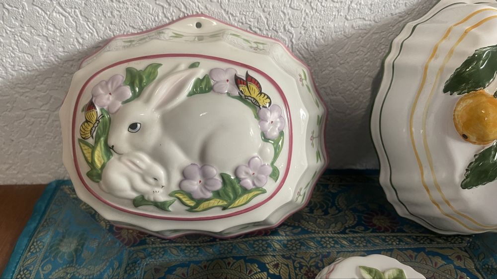 керамічних форм для желе або випічки Franklin Mint Le Cordon Bleu