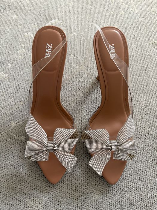 Босоніжки прозорі Zara