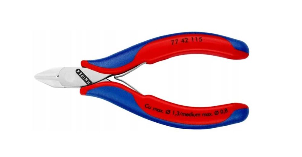 KNIPEX szczypce tnące boczne dla elektroników obcinaczki