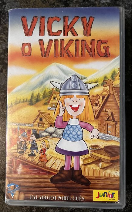 Lote de 5 cassetes VHS desenhos animados