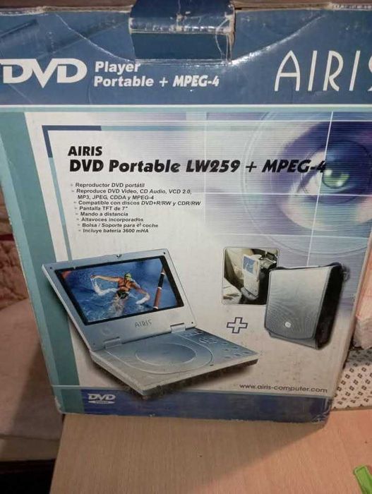 Mala de DVD portátil aris