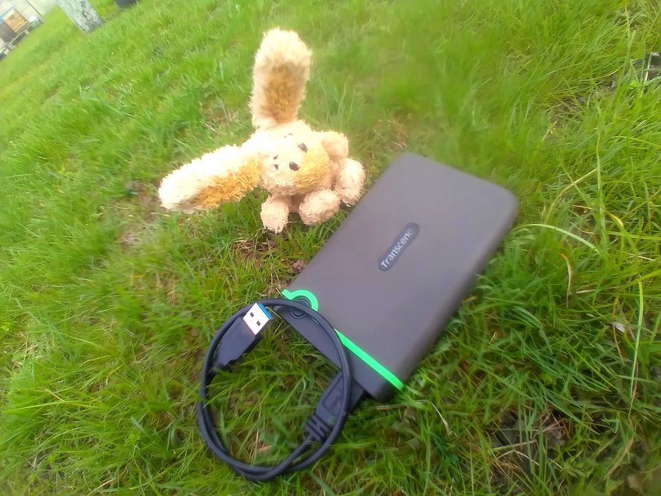 Зовнішній жорсткий диск 1Tb Transcend StoreJet (TS1TSJ25M3S) Iron Gray