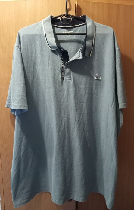 Футболка Поло Новая Jack&Jones 3XL+Футболка Поло Новая, ОГ - 130+Футболка 3XL M&S Новая+Футболки 2XL с принтом + Поло Slazenger 4XL