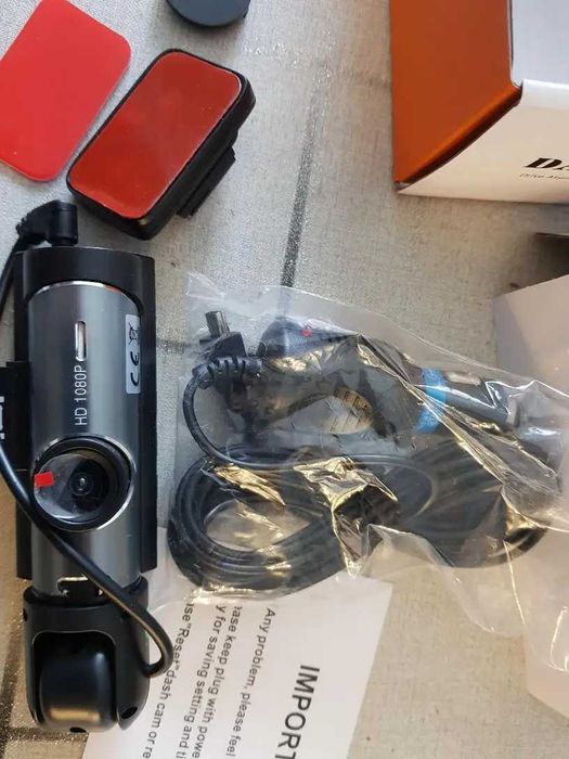 Kamerka samochodowa z akcesoriami