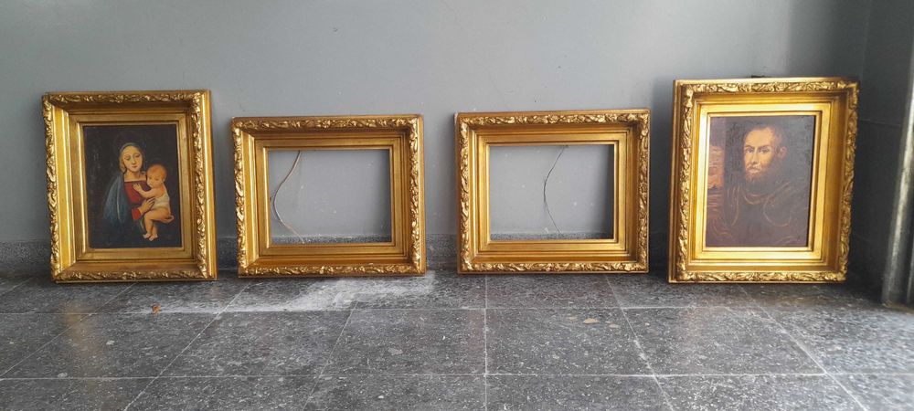 Molduras barrocas de talha