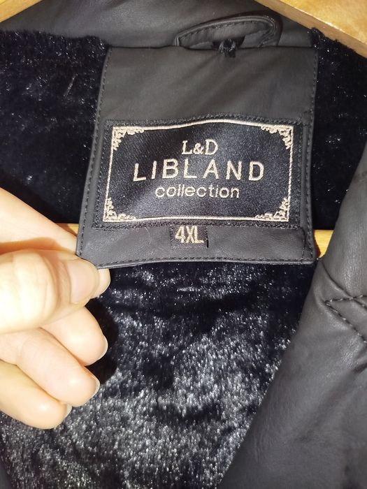 Nowa kurtka ocieplana dłuższa damska 4XL