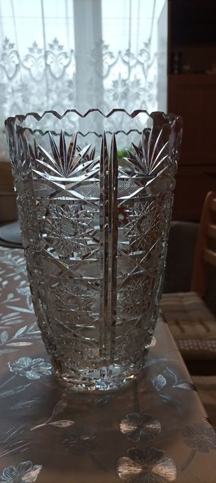 Zestaw wazony kryształowe