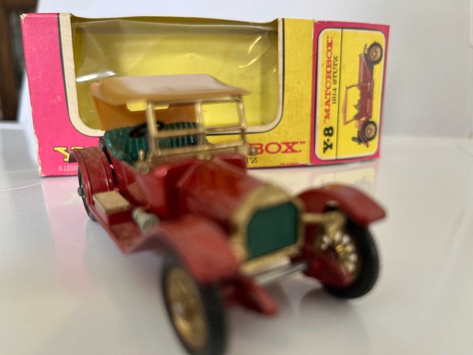 Matchbox Y-8 Models of Yesteryear - Stutz 1914 - Red - Original Pack.