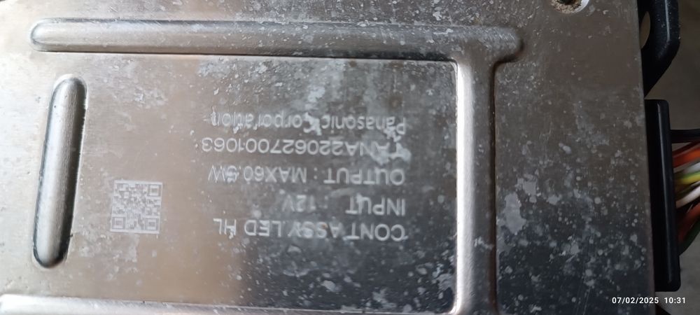 Nissan qashqai j12 - centralina do farol direto