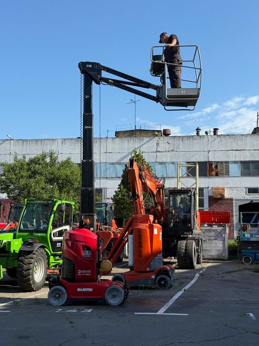 Вертикальний щогловий електричний підйомник MANITOU 100VJR 10 метрів