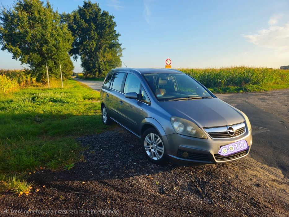 Opel Zafira Opel Zafira B 1.8 140KM benzyna, opłacony  i przegląd do 2027