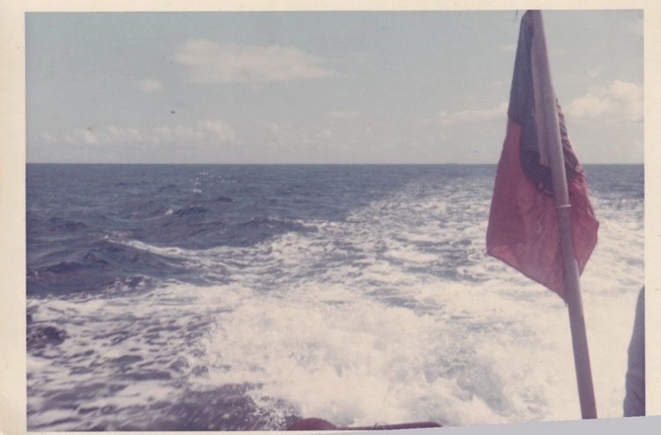 Foto RARÍSSIMA anos 70s Regresso de Santa Carolina a Vilanculos (Moçambique)
