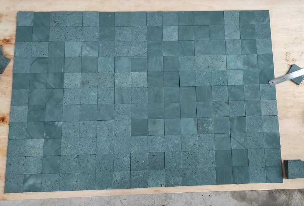 Basalto verde - pedra para piscinas