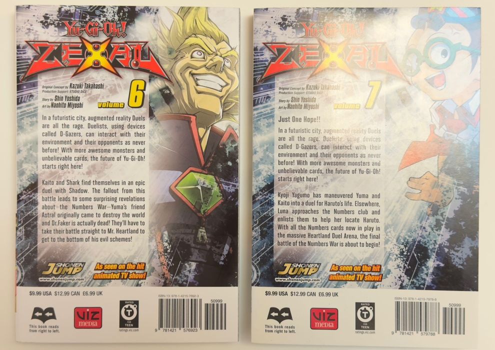 Mangá Yu-gi-oh Zexal Volume 6/7