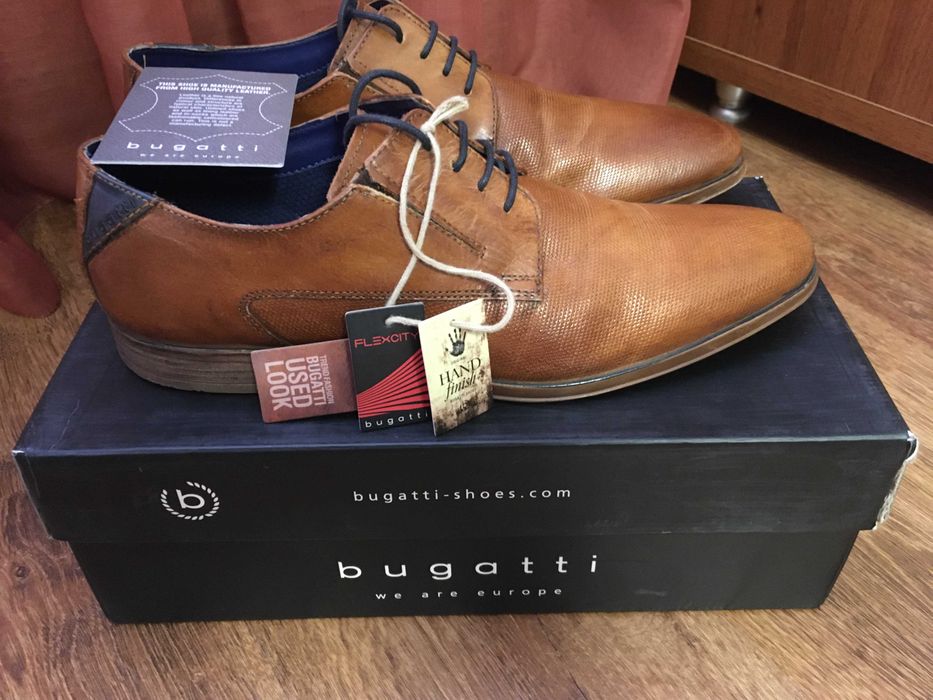 Туфлі Bugatti натуральна шкіра